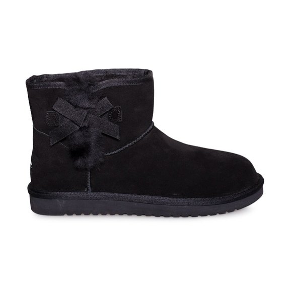 Koolaburra By UGG Victoria Mini Black Boots - Women's - Picture 1 of 5